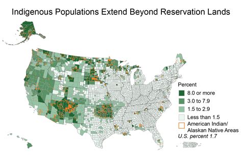 Tribal Population Map Us Climate Resilience Toolkit