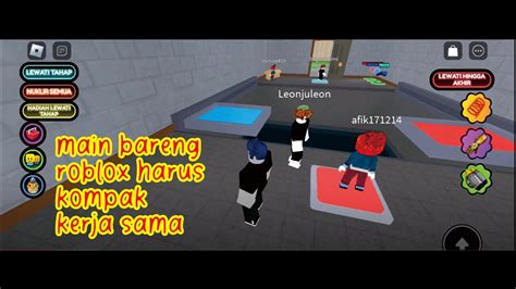 Obby Rumah Nenek Roblox Leon Dan Ayah Mabar Lagi Bareng Kak Afika Dan