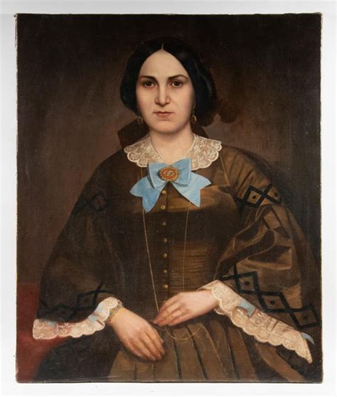 At Auction Portrait Of A Stylish American Woman Circa 1875 Auction