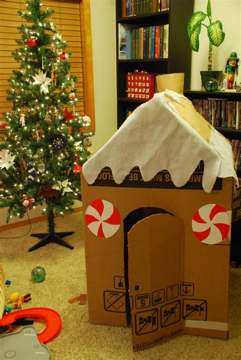 Kathryn Church Designs Diy Cardboard Gingerbread House