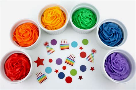 This is an amazing icing recipe perfect for decorating! Frosting Color Guide - Two Sisters