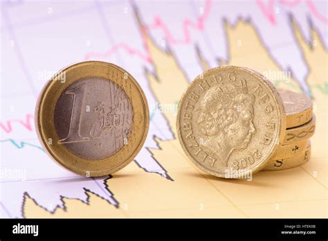 British Coins On Exchange Chart Hi Res Stock Photography And Images Alamy