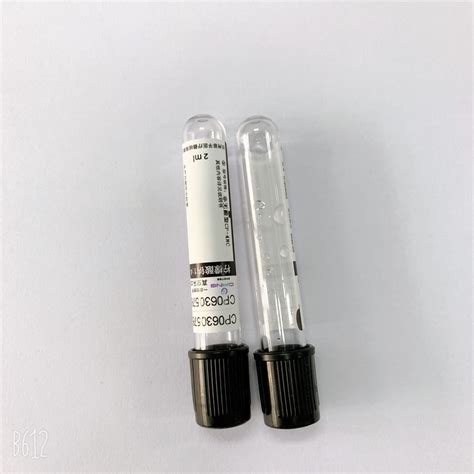 Tubes Cliniques De Collection De Sang Du Bd Vacutainer De Tube D Esr