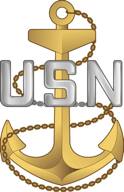 Navy Anchor Logo Decal