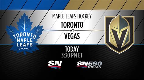 The toronto maple leafs take on the minnesota wild in the second leg of a back to back (tsn4, 8 p.m. Molson Canadian Leafs Game Day: Toronto at Vegas ...