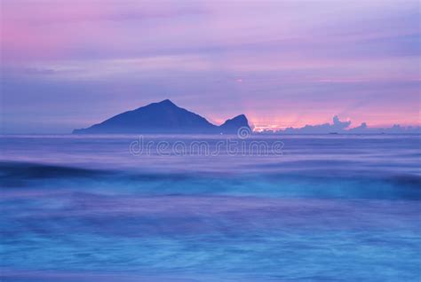 Sunrise Scenery Beautiful Coast Of Taiwan Stock Photo Image Of Rock