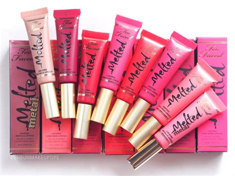 Long Wear Richness In A Tube Too Faced Melted Liquified