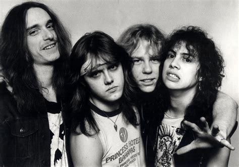 Metallica 1980s Hi Res Cliff Burton Lars Fuck Yeah 1980s