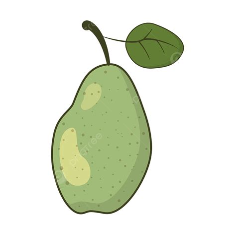 Pear Fruit Clipart Transparent Png Hd Cartoon Fruit Cute Pear Clipart