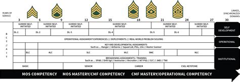 Army Officer Career Progression Timeline Army Military