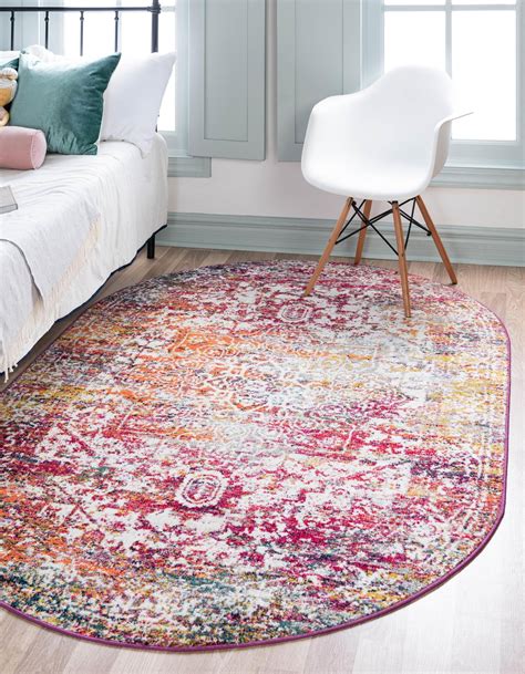 Arlington Collection Rug 8 X 10 Oval Multi Medium Pile Rug