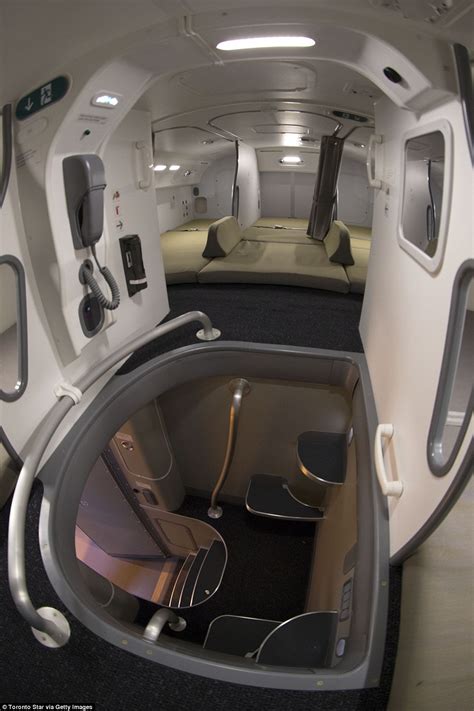 Inside The Crew Rest Compartments Where Flight Attendants And Pilots