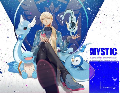 Mystic 1 Pokemon Go Teams Leaders Pokemon Tumblr Anime