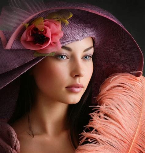 Pin By Sally Mousa On Purple Pale Stylish Hats Beautiful Hats Beauty
