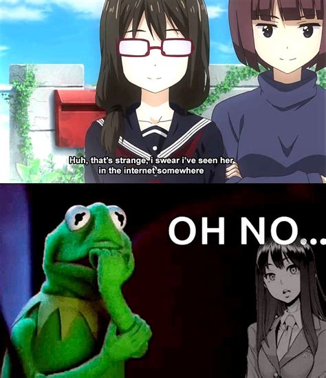 Anime Memes That Are Relatable Am I Cute Anime Meme Anime Funny