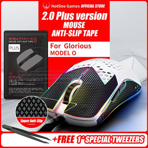 Hotline Games 2 0Plus Mouse Anti Slip Grip Tape For Glorious Model O