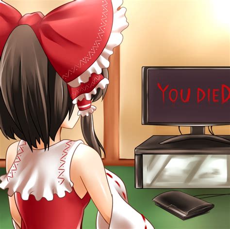 Yoshimo Hakurei Reimu Resident Evil Touhou Bad Id Bad Pixiv Id Highres 1girl Black Hair