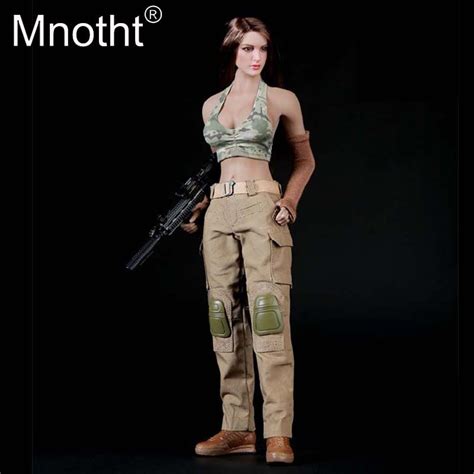 16 Scale Female Clothes Fg004 Military Combat Clothing Suits Model For