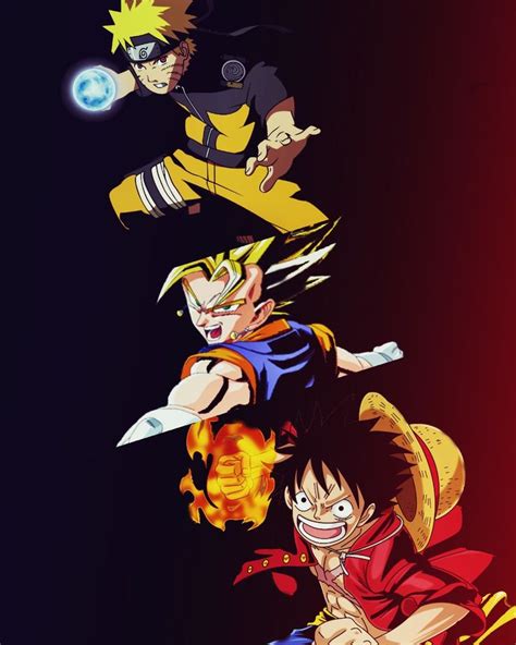 Natsu Goku Naruto Luffy Supreme Goku Modo Supreme Anime Dragon Ball