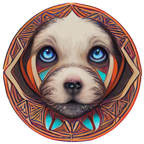 Premium Vector Illustration Vector Graphic Of Puppy Dog Face In Hand