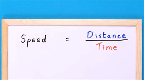 Calculating Speed Distance And Time Bbc Bitesize