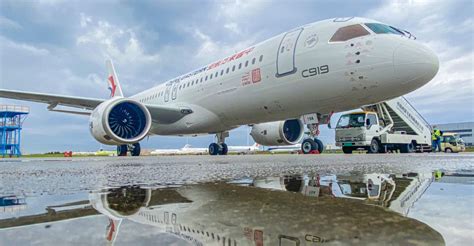 First C919 Aircraft Delivered To China Eastern Airlines Pandaily