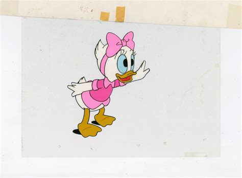 Ducktales Production Cel And Background Id Novducktales18320 Van