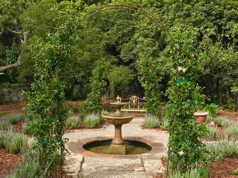 French Country Garden French Country Landscape Santa Barbara By