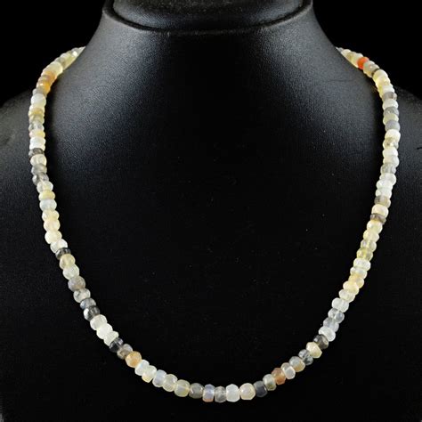 Multicolor Moonstone Necklace With Kt Gold Catawiki