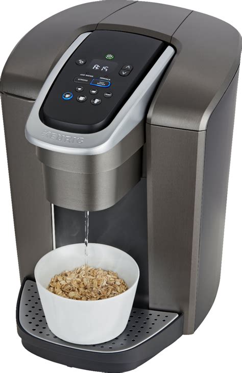 Customer Reviews Keurig K Elite Single Serve K Cup Pod Coffee Maker Brushed Slate 5000197490