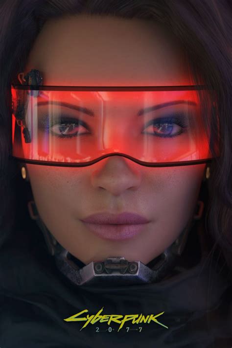 20 Stunning Cyberpunk 2077 Female Render Cyberpunk Aesthetic