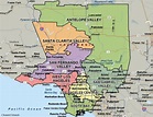 Los Angeles Orange County Map