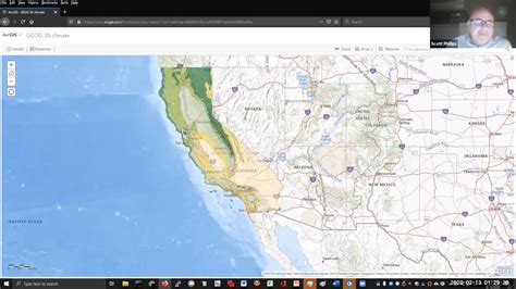 Geog 20 S2 2h California Climate Map Youtube