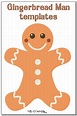 Gingerbread Man Template Printable Large - FREE DOWNLOAD - Aashe