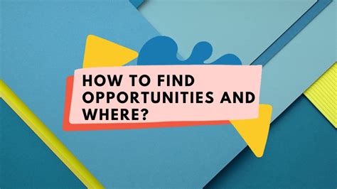 How To Find Opportunities And Where Life Changer Plan
