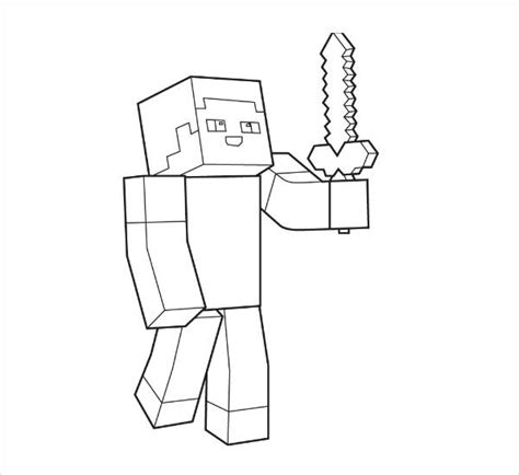45 Printable Minecraft Steve And Alex Coloring Pages Pictures Colorist