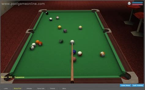 Pool Game Online 3d Online Pool Features Full 3d