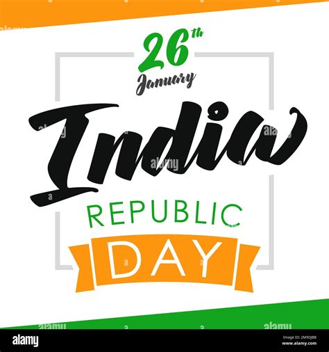 Happy Republic Day Celebration Banner Holiday Poster Design Vector