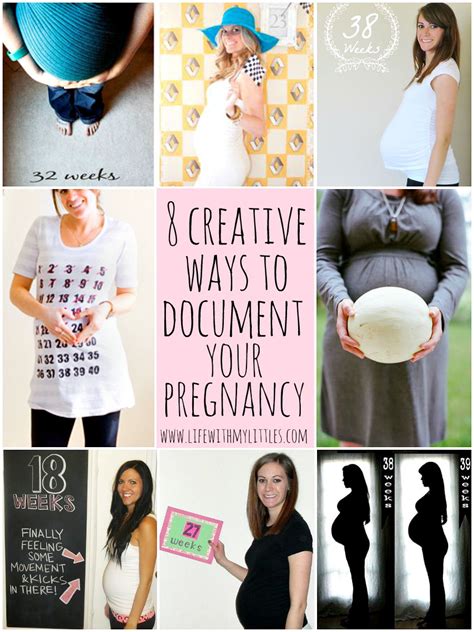 8 Creative Ways To Document Your Pregnancy