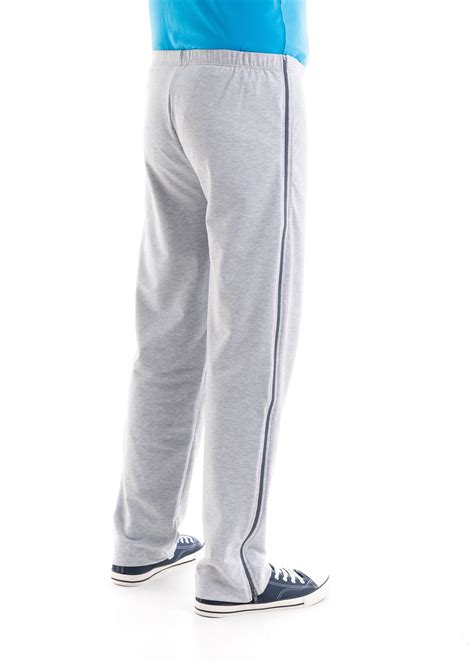Tracksuit Bottoms With Full Side Zips Elderly And Disabled Clothing