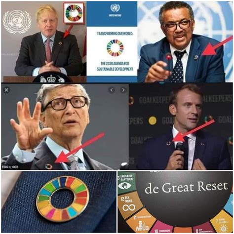 Multiple World Leaders Have Been Wearing This Pin The Great Reset Has