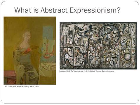Ppt Abstract Expressionism Powerpoint Presentation Free Download