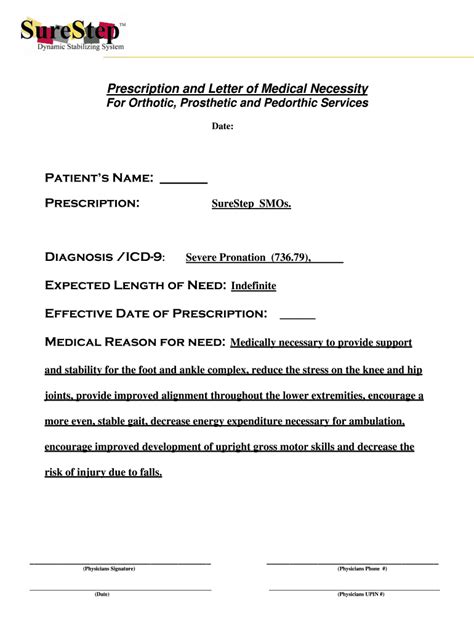 Letter Of Medical Necessity Fill Out And Sign Online Dochub