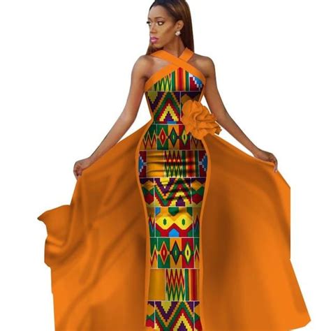 Tailor Made African Dashiki Sleeveless Prom Dresses For X11367 Latest African Fashion Dresses