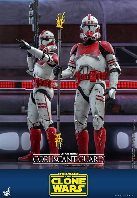 Hot Toys Star Wars The Clone Wars 16 Coruscant Guard