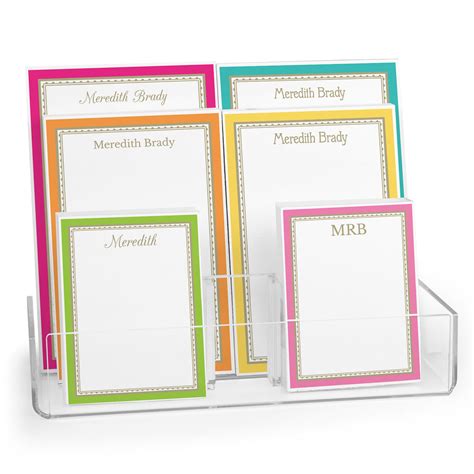 Bright Borders Notepad Collection