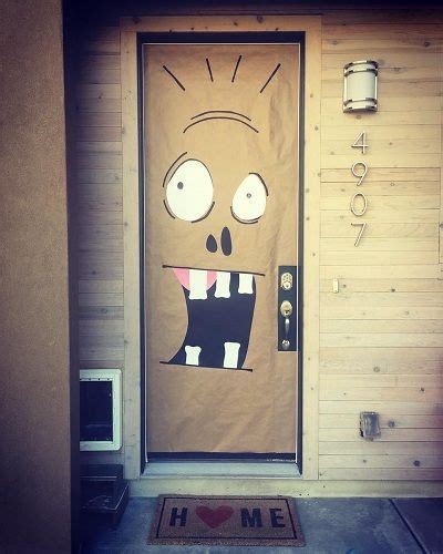 65 Unique Halloween Door Decorations To Spook Neighbors Out Halloween