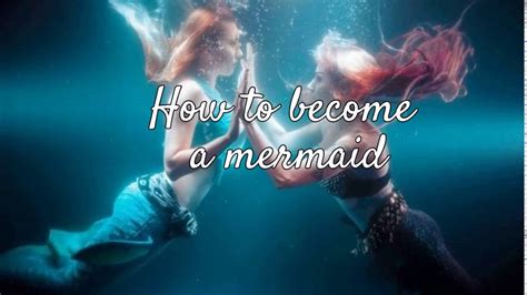 How To Become A Mermaidget A Real Mermaid Tail Youtube