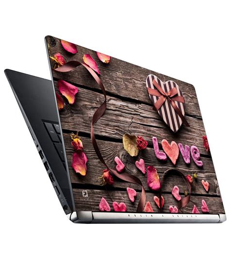 Finest Combo Of Textured Laptop Skin Screen Guard Palmrest Skin 3d