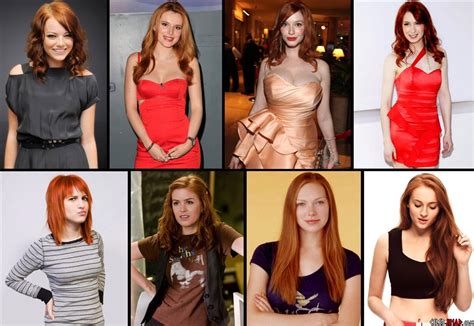 Nude Redhead Female Celebrities